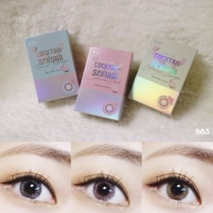 LENSME Cocktail Sakura Tokyo Grege(月拋)